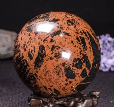mahogany obsidian spiritual meaning