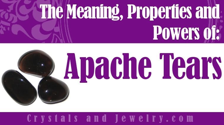 2 pieces with fact card Apache Tear 