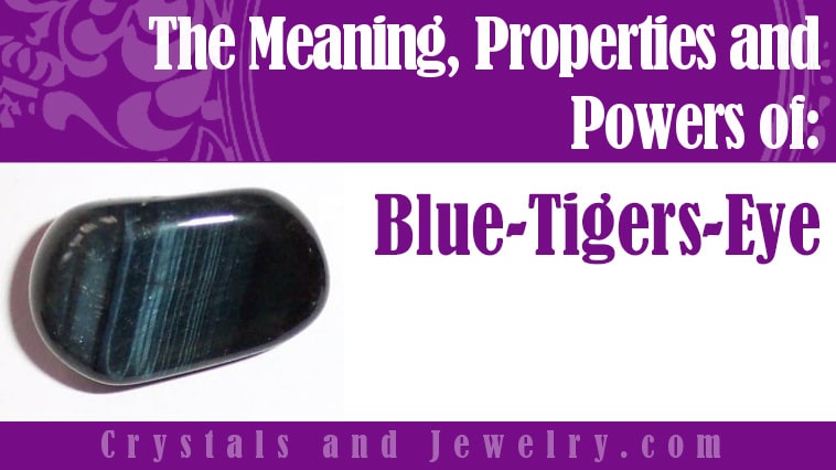 Blue tigers on sale eye properties