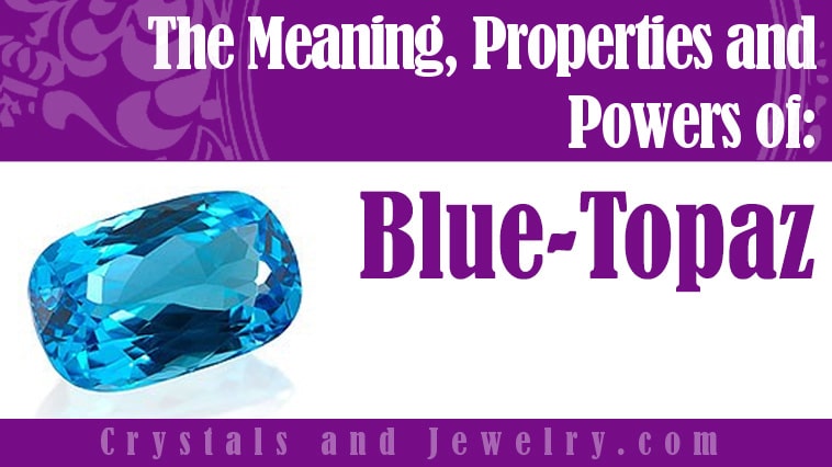 Sky blue topaz deals meaning