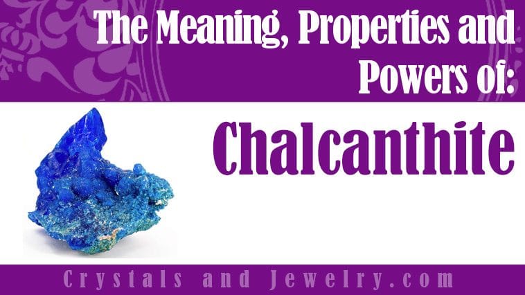 How to use Chalcanthite?