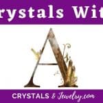 Crystals with A