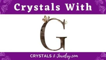 Crystals with G
