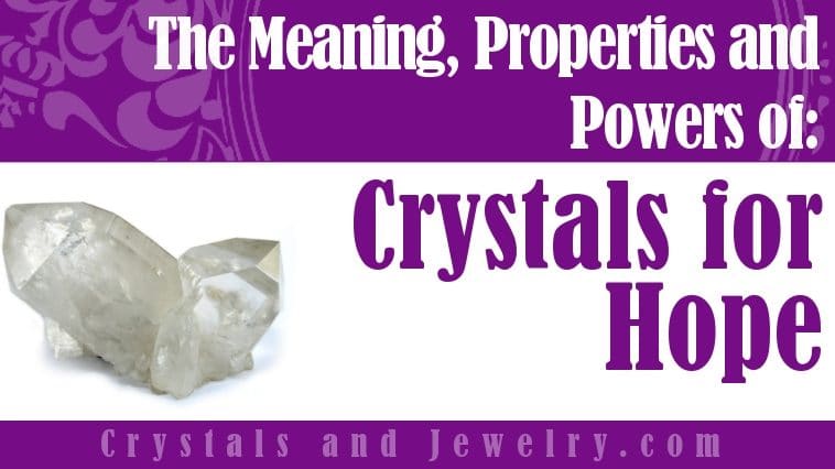 Crystals for Hope | CrystalsandJewelry.com