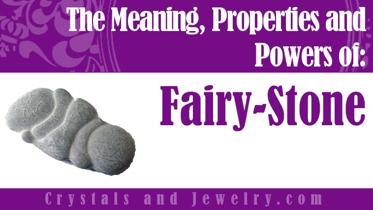 Fairy Stone for luck and wealth