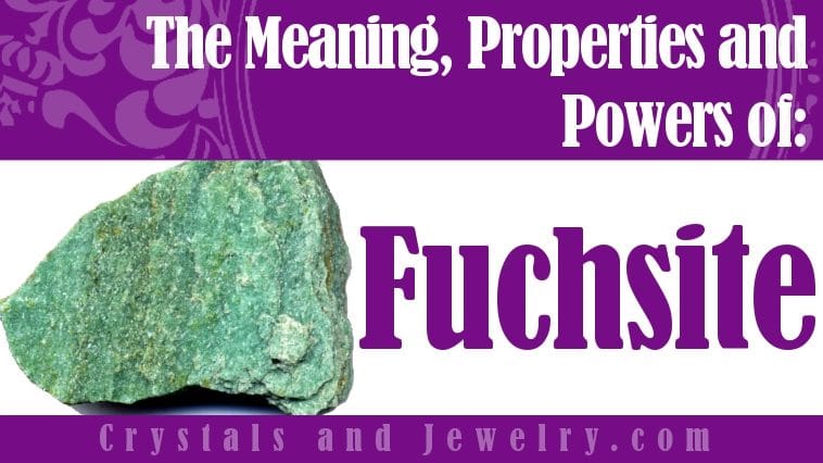 Fuchsite jewelry