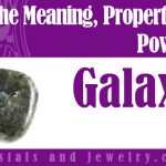 Galaxite for luck and wealth