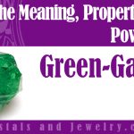 Green Garnet for luck and wealth