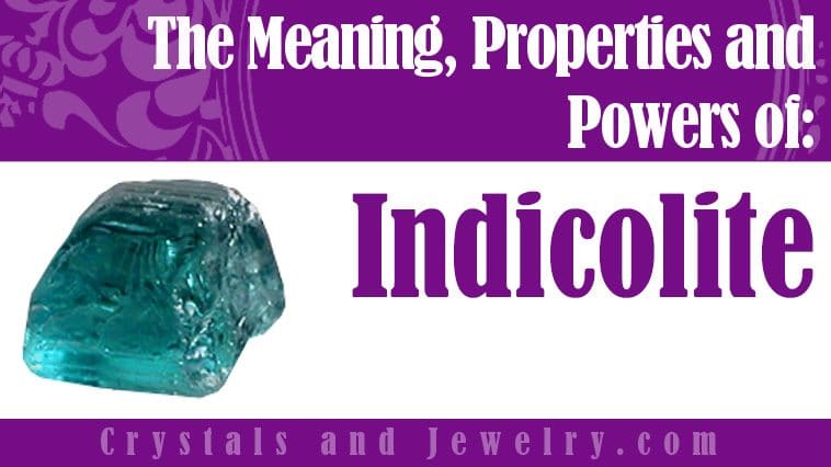 Indicolite for luck and wealth