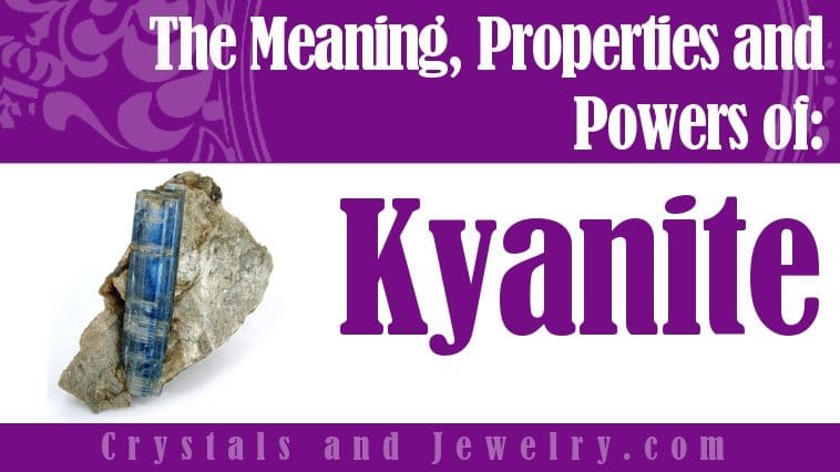 Kyanite jewelry