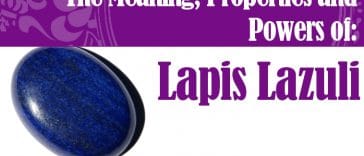 Lapis Lazuli is powerful