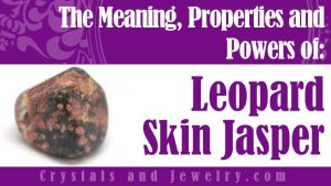 Leopard Skin Jasper Meaning 300x169 