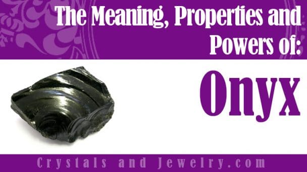meaning of onyx crystal