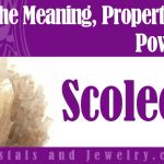 Scolecite jewelry