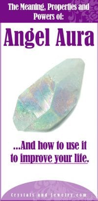 healing properties of angel aura quartz