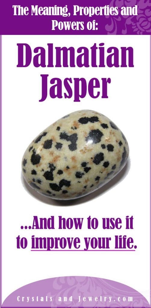 purple dalmatian jasper meaning