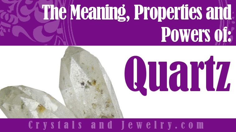 Quartz Crystals for Healing and Health