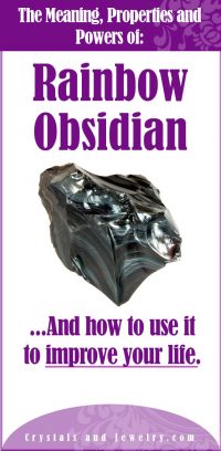 rainbow obsidian meaning