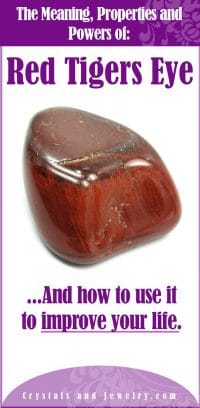 Red tiger eye clearance stone meaning