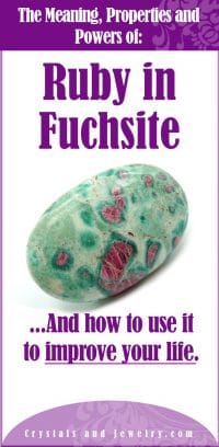 ruby in fuchsite meaning