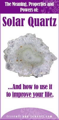 solar quartz meaning