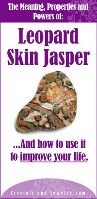 leopard skin jasper meaning