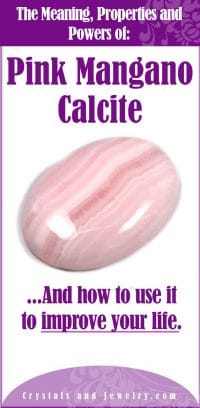 pink mangano calcite meaning