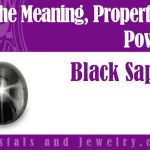 black sapphire meaning properties powers
