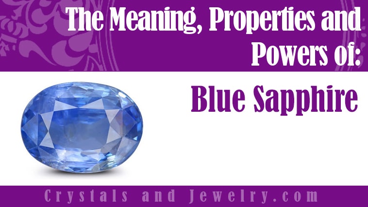 Blue Sapphire: Meanings, Properties and Powers
