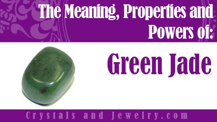 Green Jade Crystal Bracelet Benefits