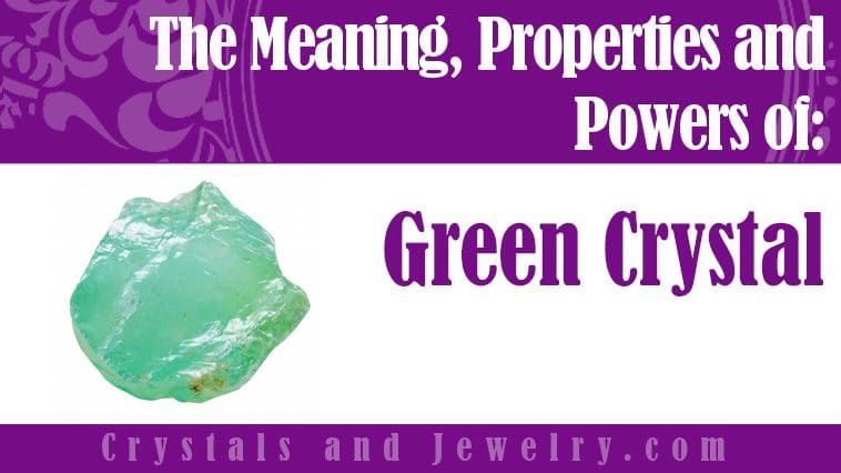 green crystal meaning