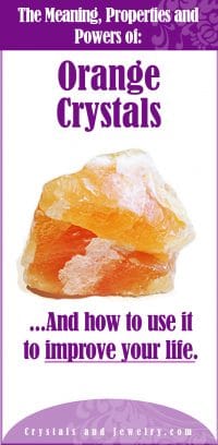 orange crystals meaning