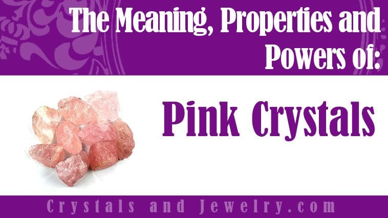 pink crystals meaning