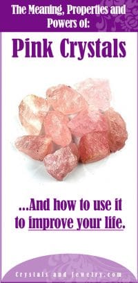 pink crystals meaning