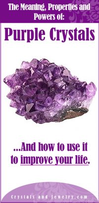 purple crystals meaning