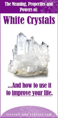 white crystals meaning
