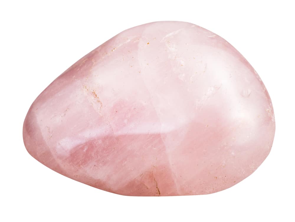 natural rose quartz