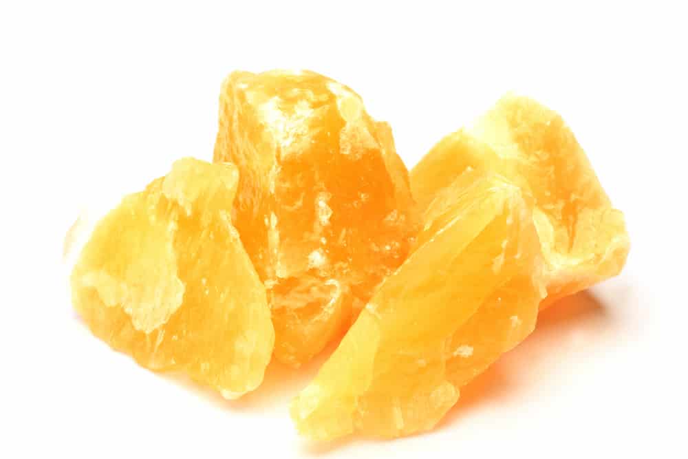 Calcite orange brute