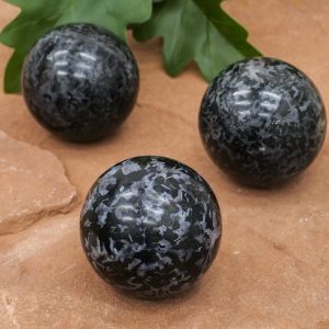 Indigo Gabbro crystal beads