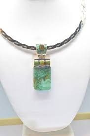 A beautiful Smithsonite necklace