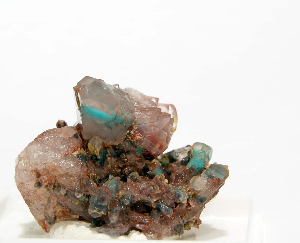 Ajoite With Quartz