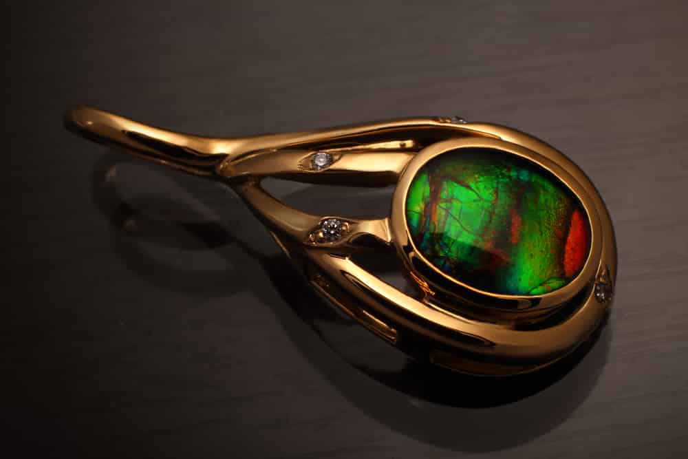 Ammolite jewellery on sale