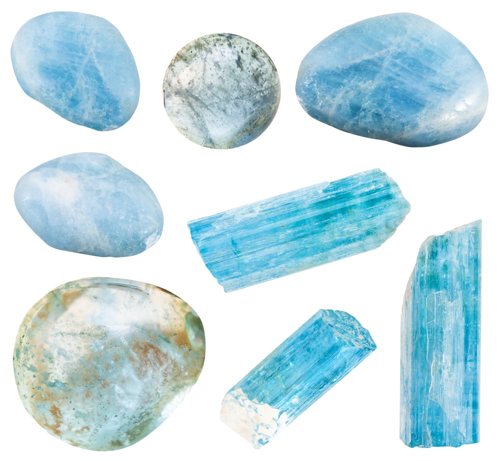 Teal Agate Tumble Stones – Wicked Crystals and Things