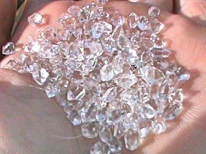 Beautiful Herkimer Diamond beads
