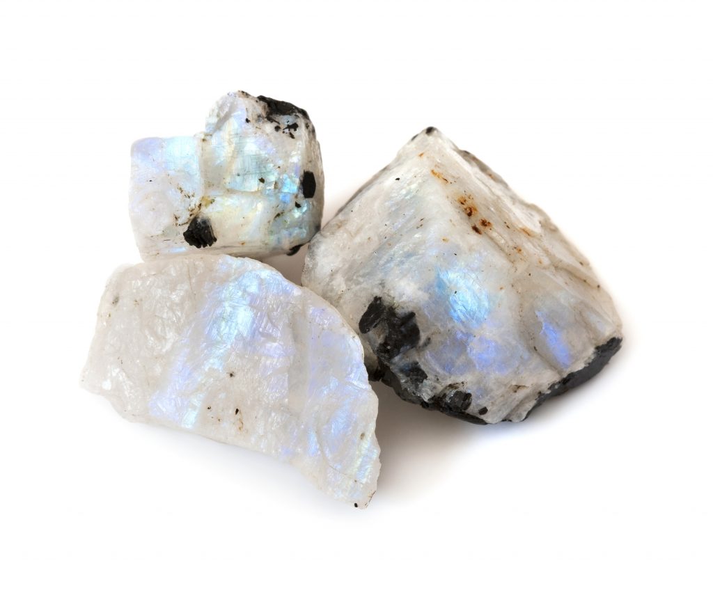 Rainbow Moonstone stones