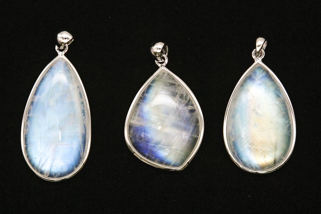 Rainbow moonstone jewelry