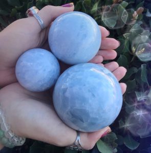 Alluring Blue Calcite stones