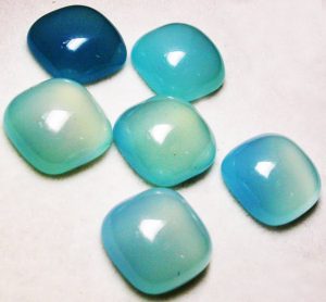 Refined examples of Blue Chalcedony stone