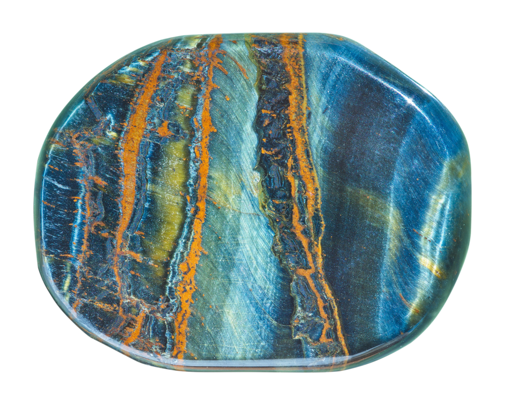 Blue tiger eye clearance gemstone