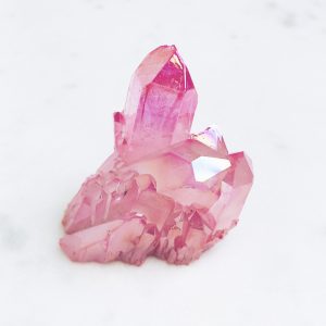 A wonderful piece of pink Cluster Crystal